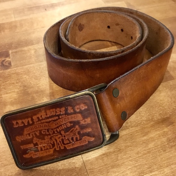 vintage levi belt